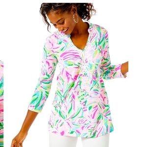 Lilly Pulitzer Kaia Knot Tunic Top